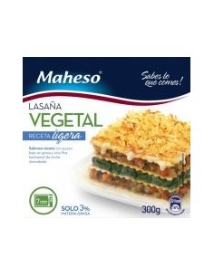 MAHESO LASAÑA VEGETAL 300 GRS.