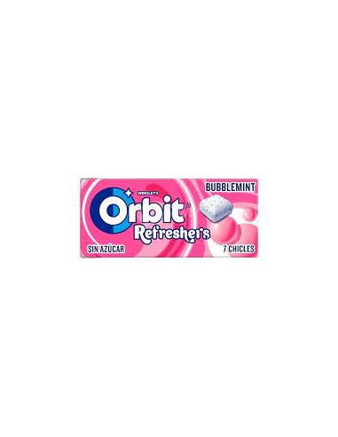 CHICLE ORBIT REFRESHERS BUBBLEMINT...