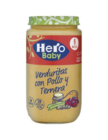 POTITO HERO POLLO-TERNERA-VERDURA 235 GR