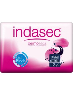 COMP INDASEC INCONTINENCIA MAXI NOCHE 12 UND.