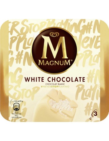 FRIGO MAGNUM CLASICOS BLANCO/ALMENDRAS PK-3