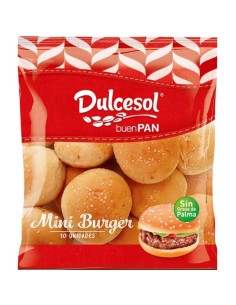 PAN MINI HAMBURGUESA 8 UND. DULCESOL.