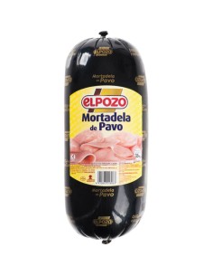 MORTADELA DE PAVO EL POZO 3,5 KG.