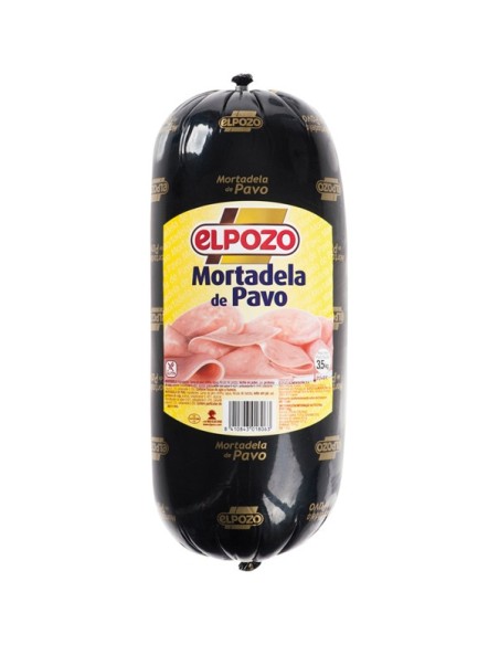 MORTADELA DE PAVO EL POZO 3,5 KG.