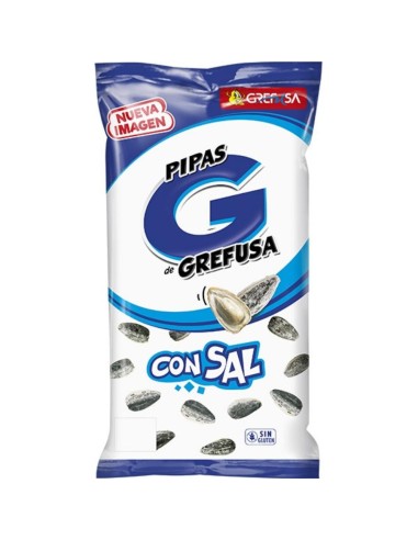 GREFUSA PIPAS `G` CON SAL 165 GRS