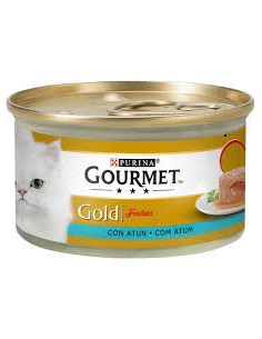 COMIDA GATOS GOURMET ATUN FONDAT LATA 85