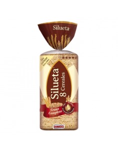 BIMBO PAN SILUETA SIN CORTEZA 8 CERE. 450GR