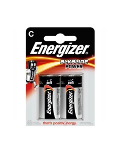 PILAS ENERGIZER LR14 ALCAL POWE PK-2