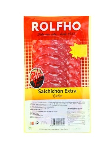SALCHICHON LONCHAS ROLFHO EXTRA 60GR.