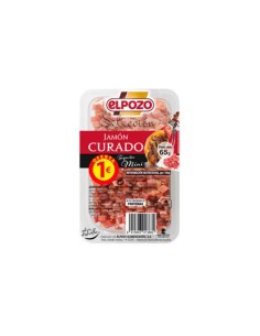 JAMON CURADO TAQUITOS 65GR. EL POZO