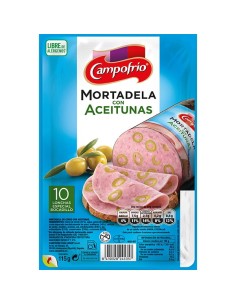 MORTADELA C/ACEITUNA 500 GR. EL POZO