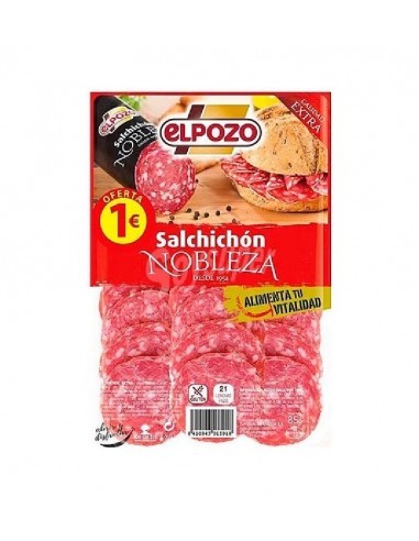 SALCHICHON NOBLEZA LONCHAS ELPOZO 65 GRS