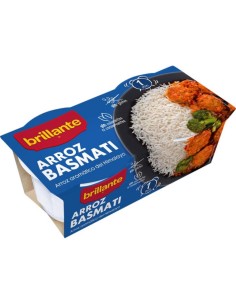 ARROZ BRILLANTE VASITO BASMATI 2x125 GRA