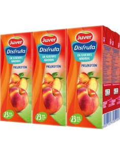 ZUMO DISFRUTA JUVER S/AZ MELOCOTON 200 M