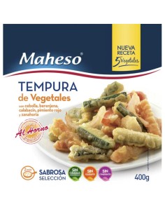 MAHESO TEMPURA VERDURAS 400 GR.
