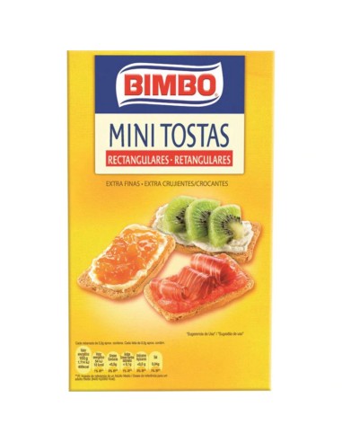 BIMBO MINI TOSTAS NORMAL 100 GRS