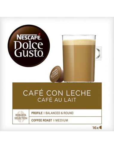 CAFE DOLCE-GUSTO EXPR CAFE CON LECHE 16 CAP