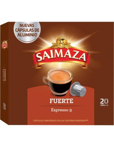 CAFE SAIMAZA CAPSULA (NESPRESSO) FUERTE