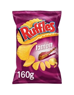 MATUTANO RUFFLES JAMON 150 GRS
