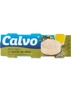 ATUN CALVO ACEITE OLIVA RO-70 65GR PK-3