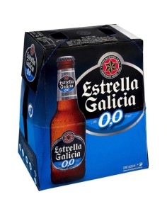 CERVEZA ESTRELLA GALICIA 0% PK 6 250 ML