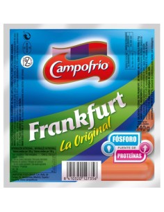 SALCHICHAS FRANKT. CAMPOFRIO 6 UND 140 G.