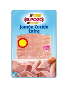 JAMON COCIDO L.FINA 115 GRS. EL POZO