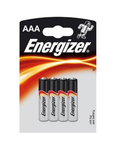 PILAS ENERGIZER LR03 ALC. POWER PK 3+1