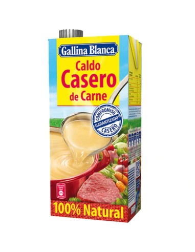 CALDO G.BLANCA CASERO CARNE BRIK 1 LT.