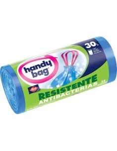 BOLSAS BASURA HANDY-BAG AUTOC 30L 15UND.