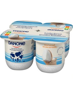 DANONE YOGHOURT NATURAL AZUCARADO X4