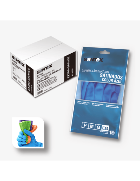 GUANTES SATINADO CHERRY  T.MEDIANA