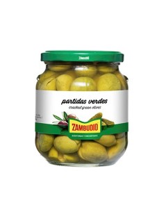 ACEITUNAS ZAMBUDIO PARTIDA  VERDE 350 GR