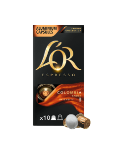 CAFE L`OR CAPSULAS COLOMBIA 10 UND 52 GR