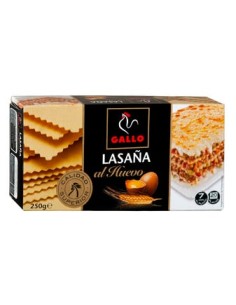 PASTA LASAÑA GALLO 24 PLAC. 290 GRS