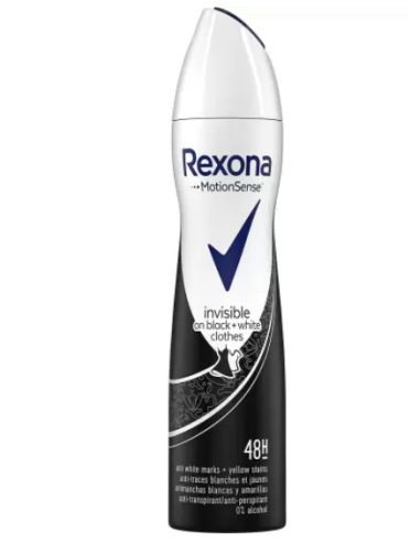 DEO. REXONA SPRAY  INVISIBLE MUJER ANTIMANCHAS 200ML.