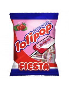 FIESTA LOLIPOP FRESA BOLSA 7 UND