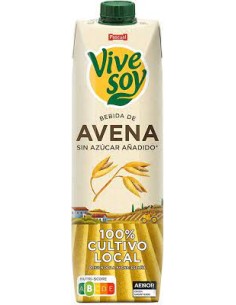LECHE VIVESOY AVENA PLUS  SIN AZUC BRIK 1 LT