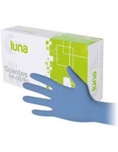 GUANTES NITRILO TECNO PK-100 UN TALLA-M