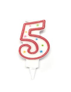 VELA CUMPLEAÑOS Nº5