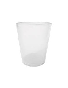VASO SIDRA TRANSP. GREEN TEX 480 ML PK-25